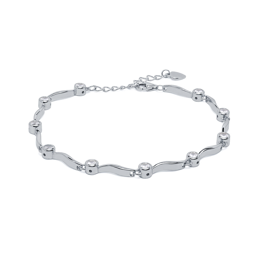 Pulsera Organic en Plata