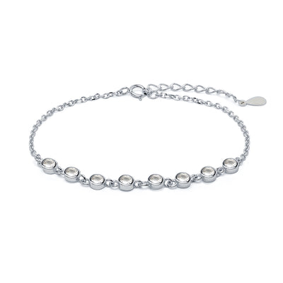 Pulsera de Plata 925 con Circonitas