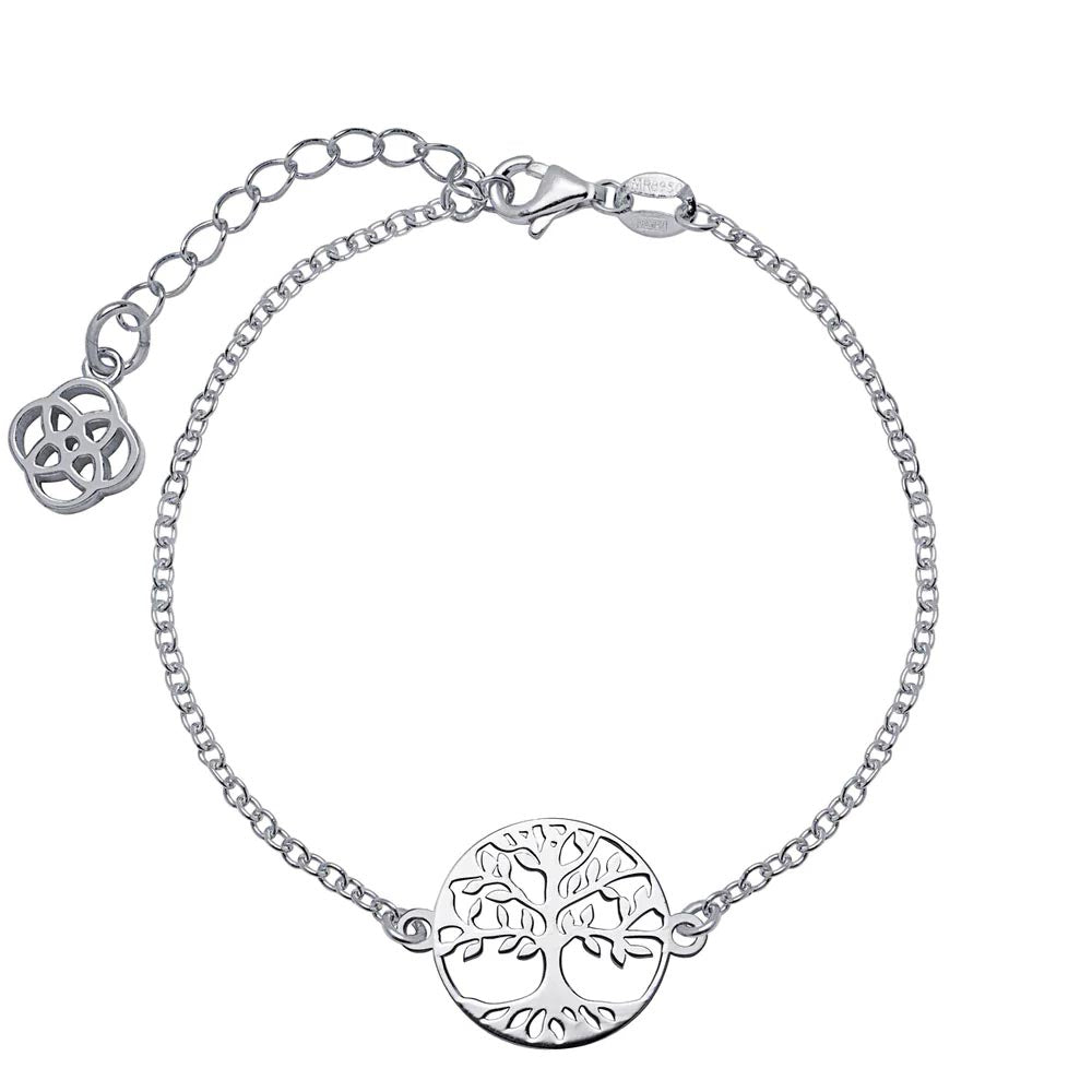 Pulsera Árbol Vida Plata