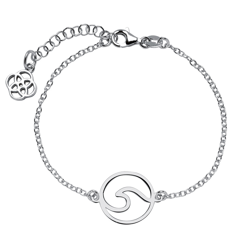 Pulsera Ola de Mar Plata