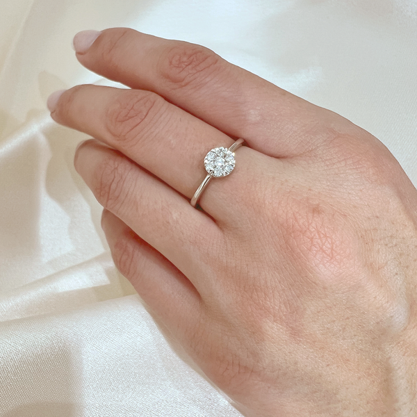 Anillo Diamantes Adeona 0,25ct. en Oro