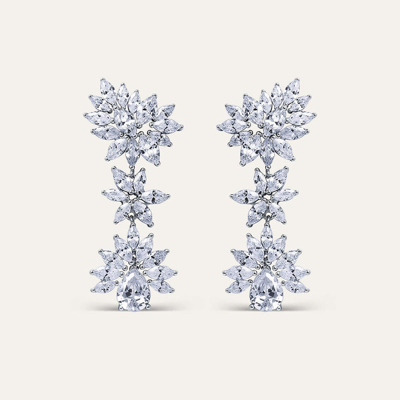PENDIENTES LARGOS FLORAL SAVAGE
