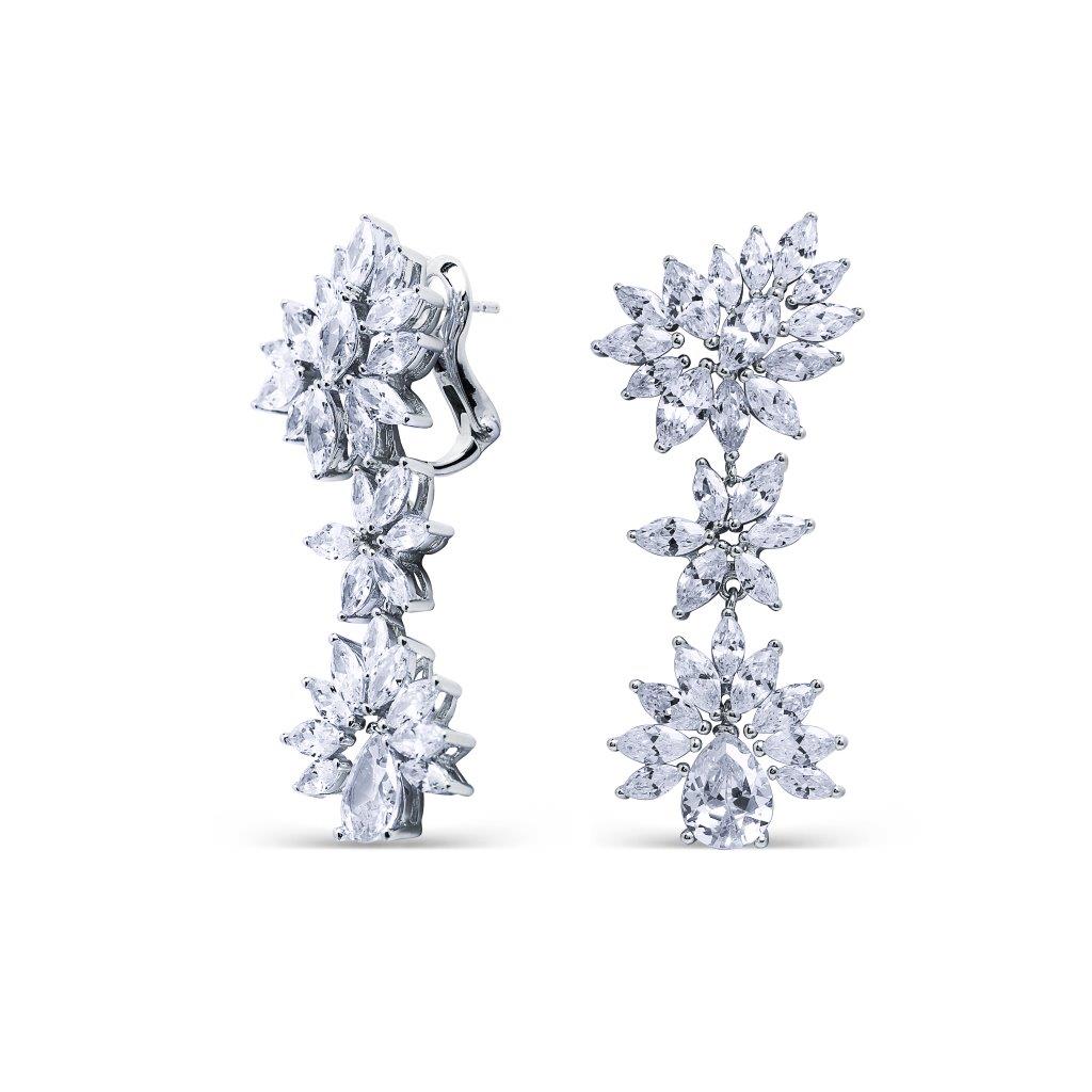 PENDIENTES LARGOS FLORAL SAVAGE