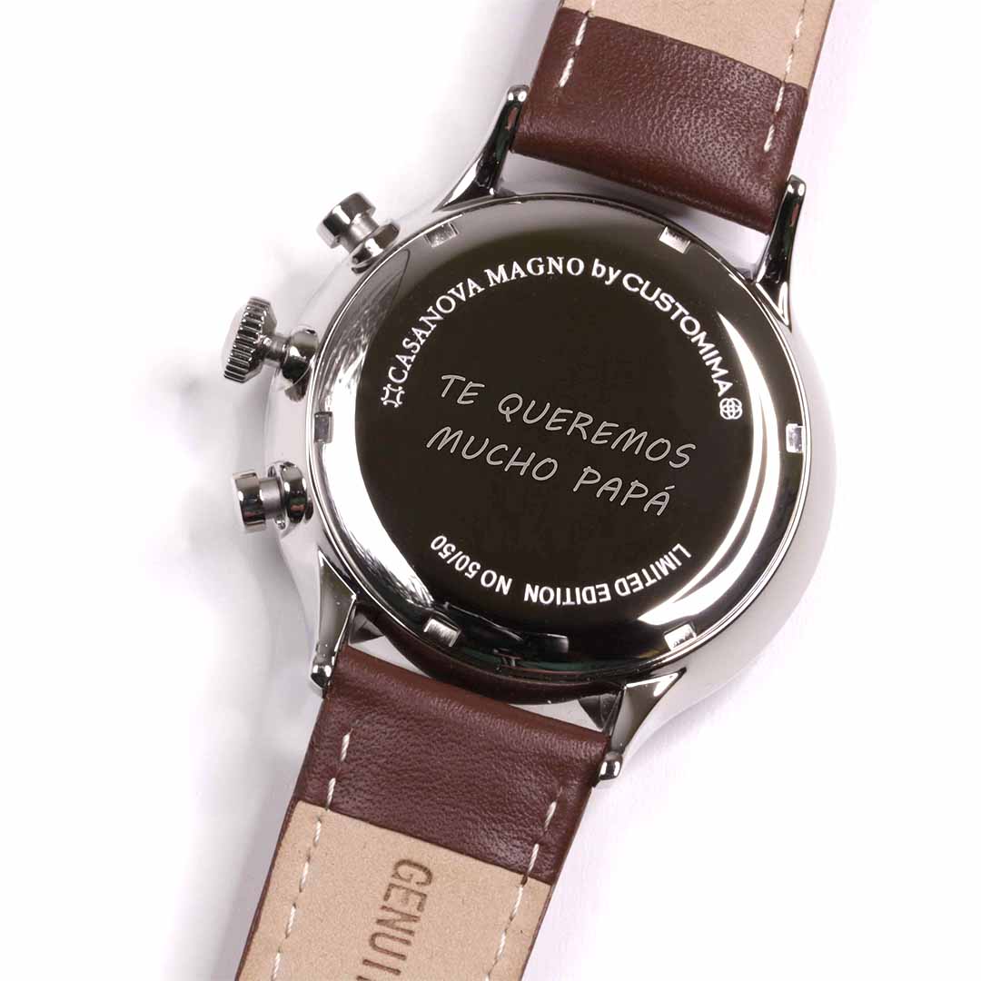 Correas de reloj de cuero personalizadas adecuadas para Louis