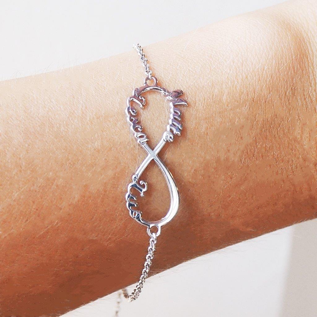 Pulsera Personalizable Infinito 3