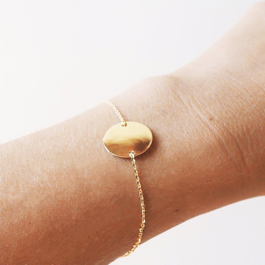 Pulsera medalla Oro