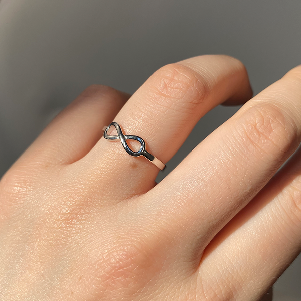 Anillo Infinito Plata