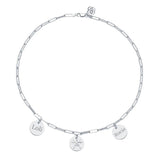 Collar Personalizable Eslabón Plata